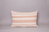 Housse de coussin en coton tissé main 40 x 60 cm